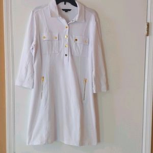 White Boston Proper Dress